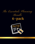The Essentials Planning Bundle – Trio or Six-Pack