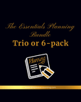 The Essentials Planning Bundle – Trio or Six-Pack