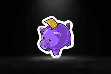 Purple Piggie