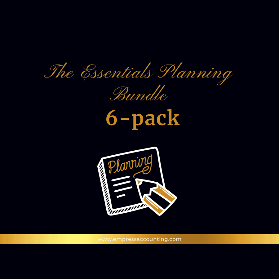 The Essentials Planning Bundle – Trio or Six-Pack