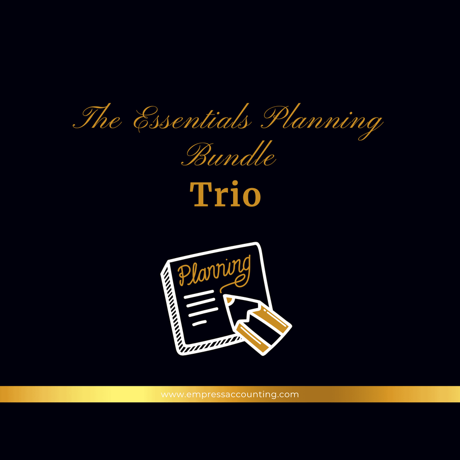 The Essentials Planning Bundle – Trio or Six-Pack
