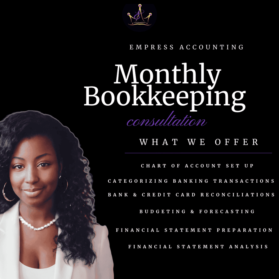 Monthly Bookkeeping Service Consultation