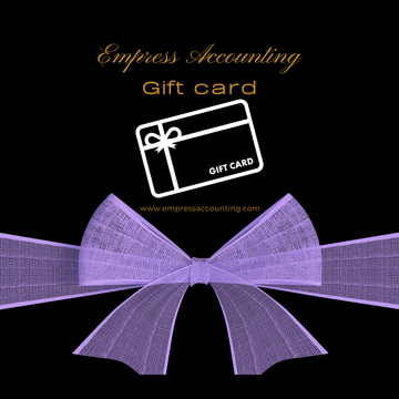 Empress Accounting Gift card
